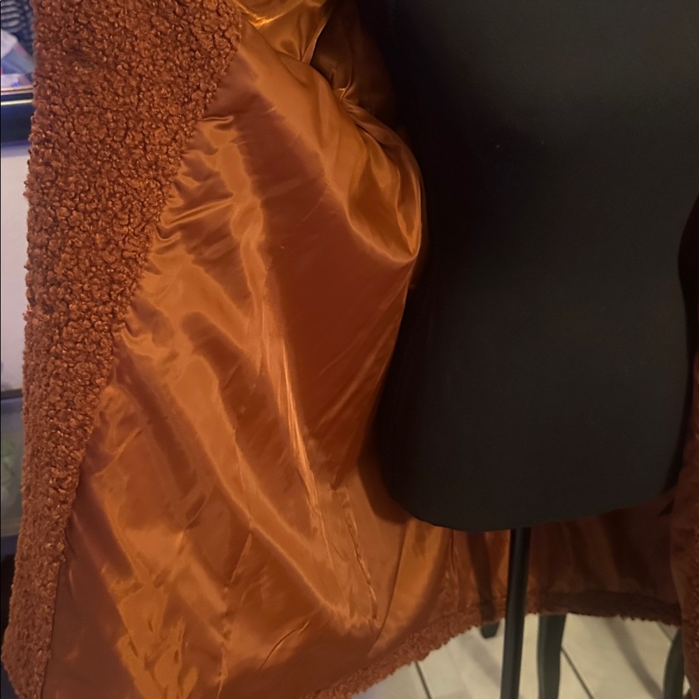 Sam Edelman Rust Teddy Jacket - Picture 10 of 12